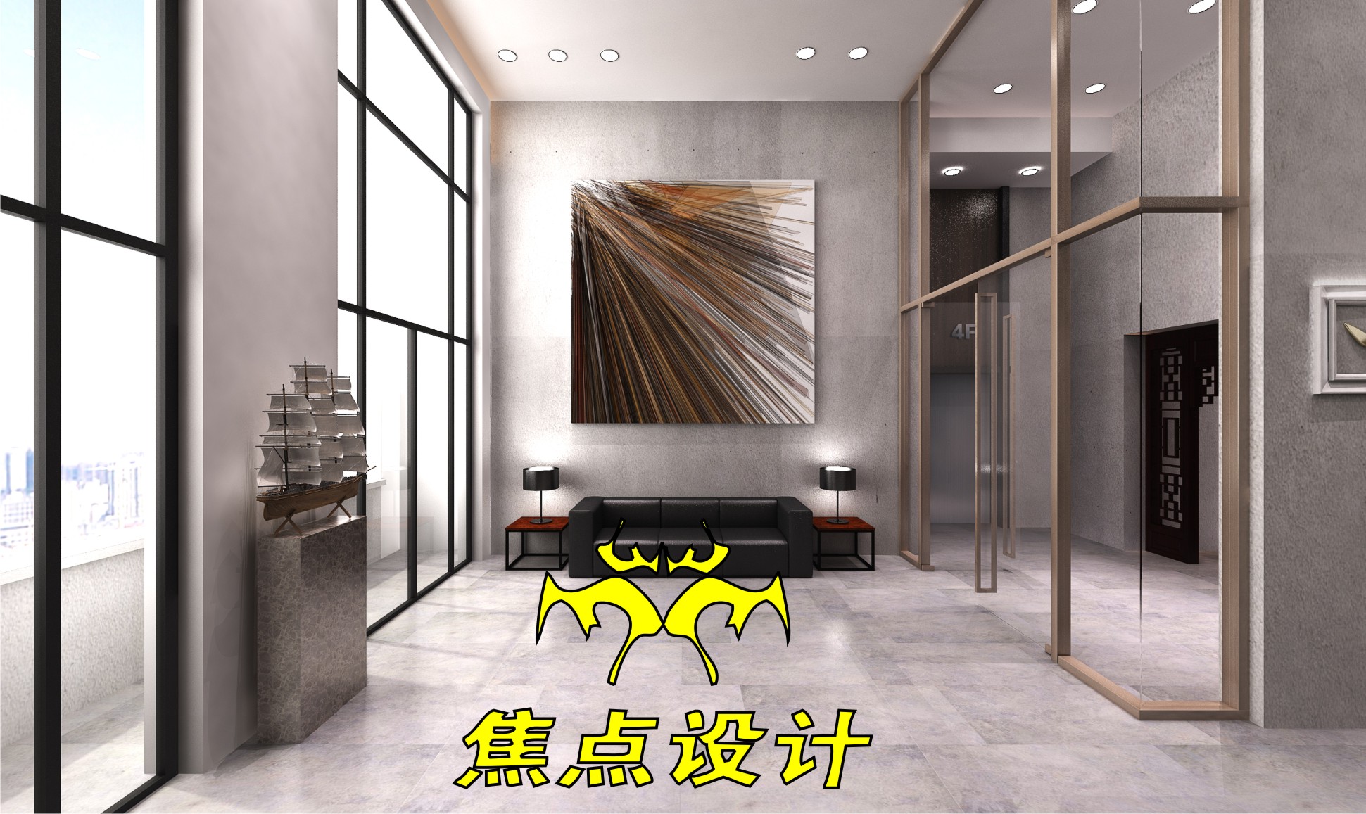 通訊辦公室設(shè)計(jì)3